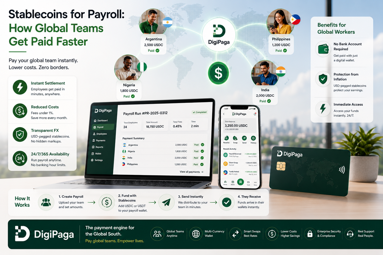 Stablecoins for Payroll: How Global Teams Get Paid Faster